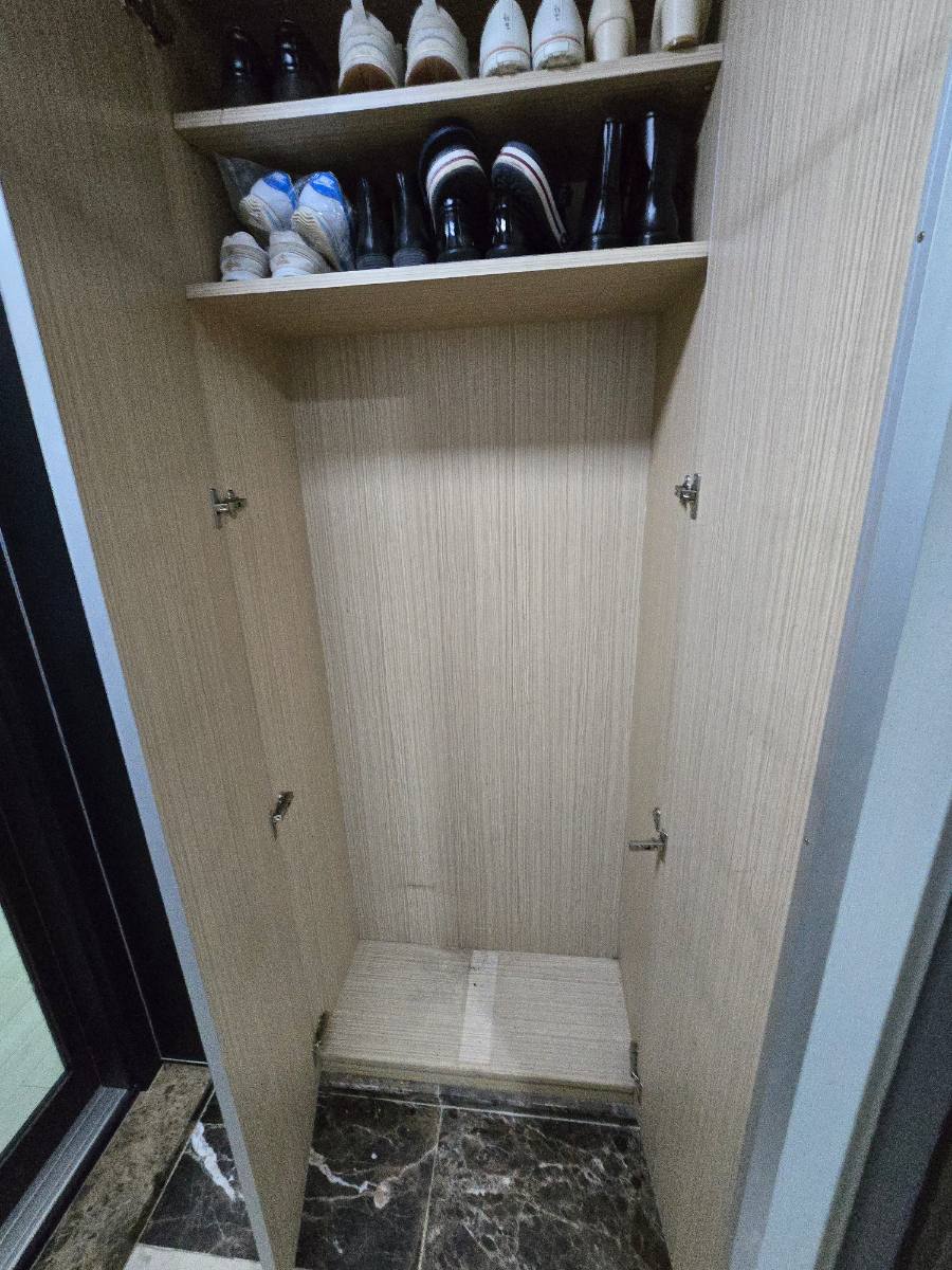 아산 신발장 리폼｜회전식 수납장 철거 후 고정 선반 제작 작업 과정 2