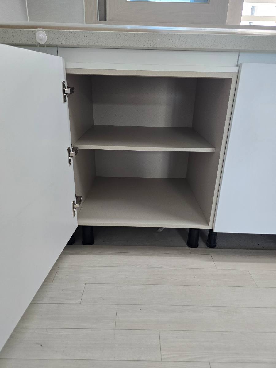 용인 식기세척기 자리 수납장 제작 설치 완료 모습 2
