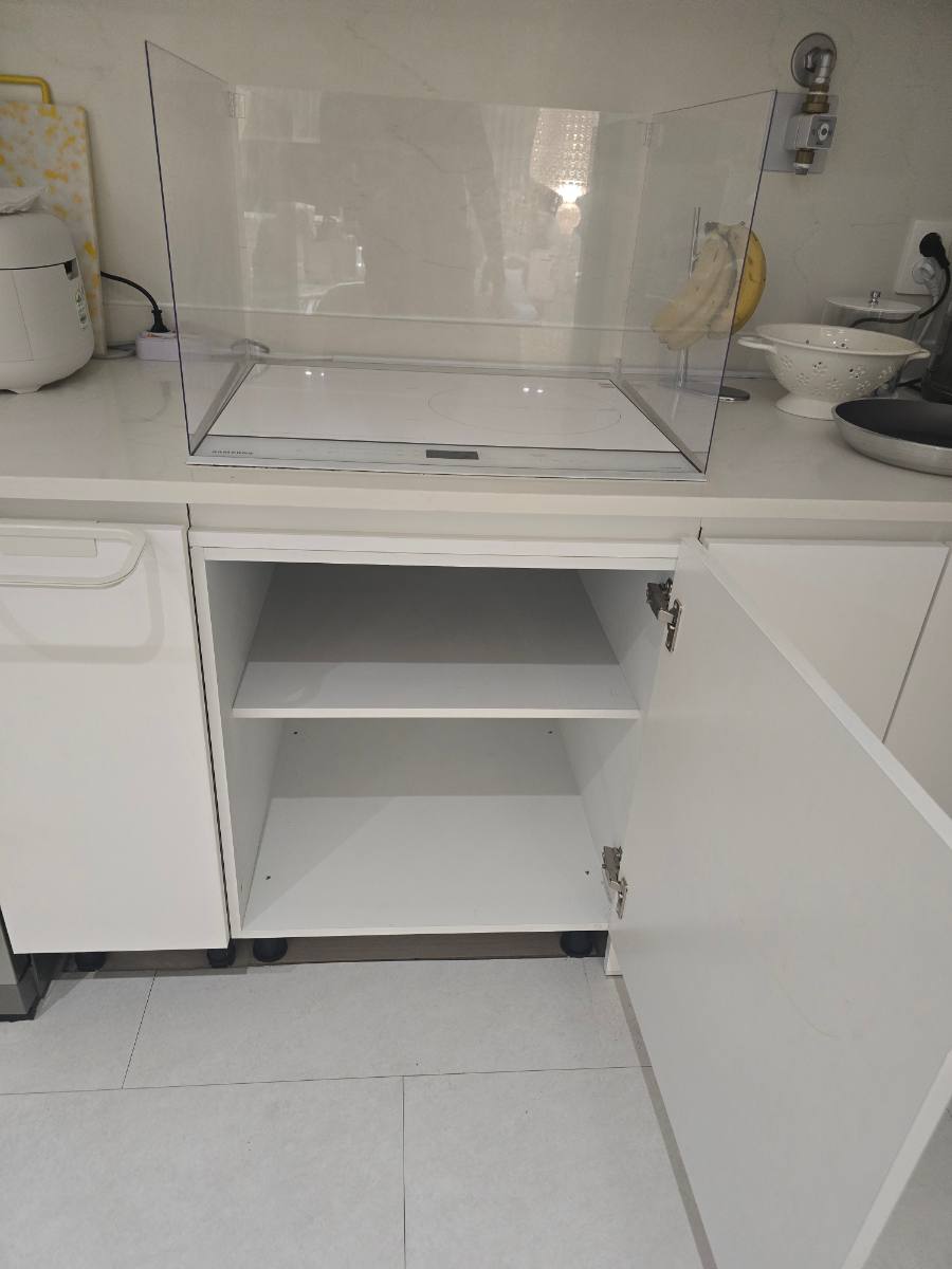 평택 주방 오븐장 리폼|빌트인 오븐 빼고 수납공간 만들기 완료 모습 2