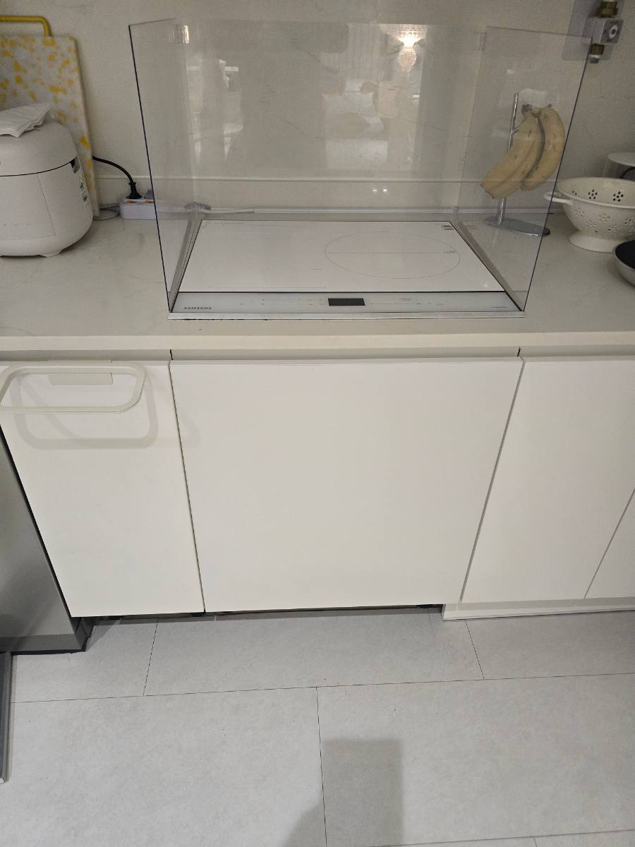 평택 주방 오븐장 리폼｜빌트인 오븐 빼고 수납공간 만들기 완료 모습 1